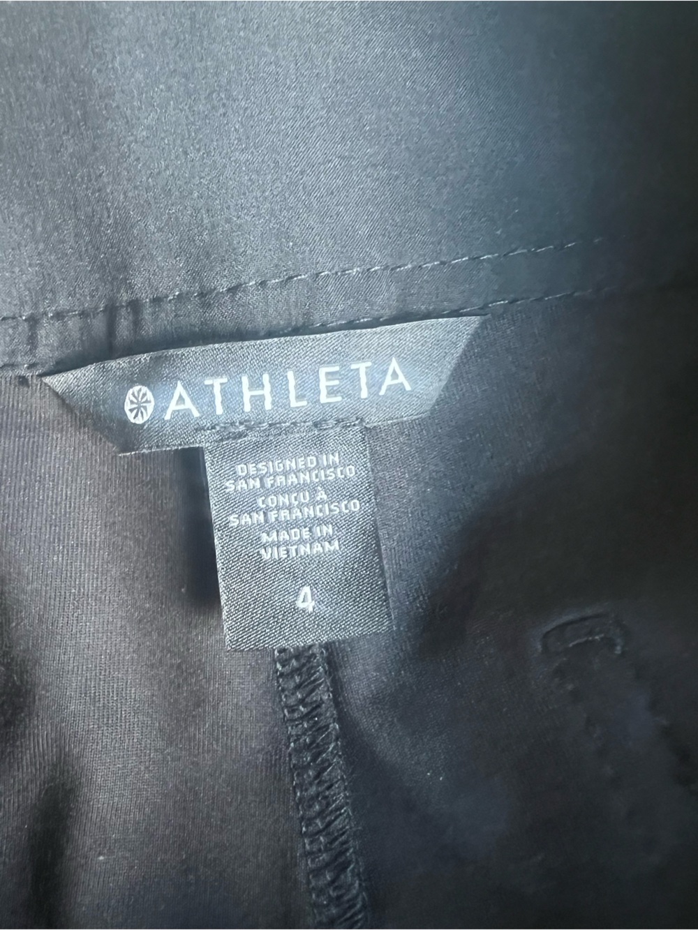 Athleta Black High-Waist Tailored Shorts - Picture 5 of 5